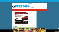 Desktop Screenshot of pekegifs.com